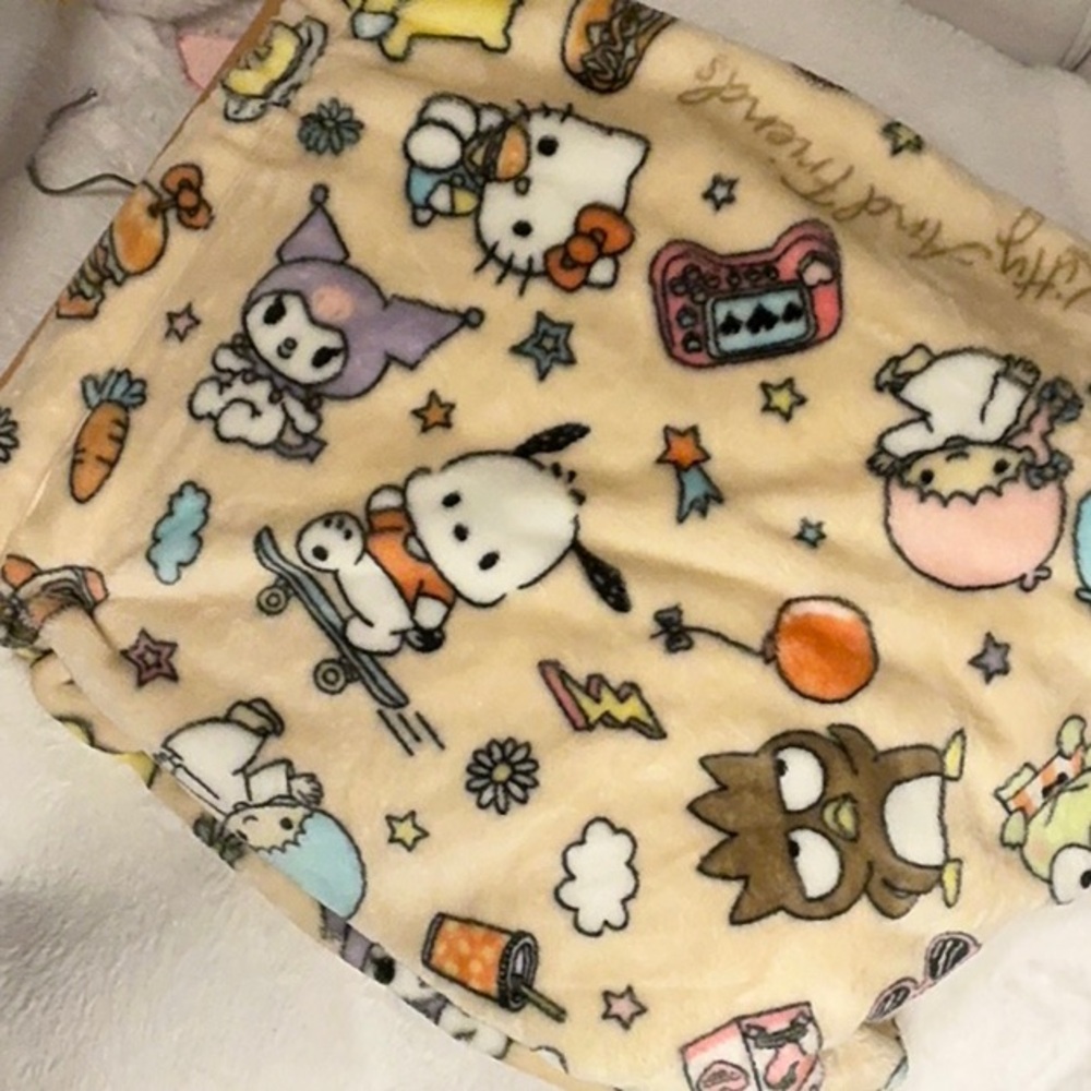 Sanrio Family Blanket